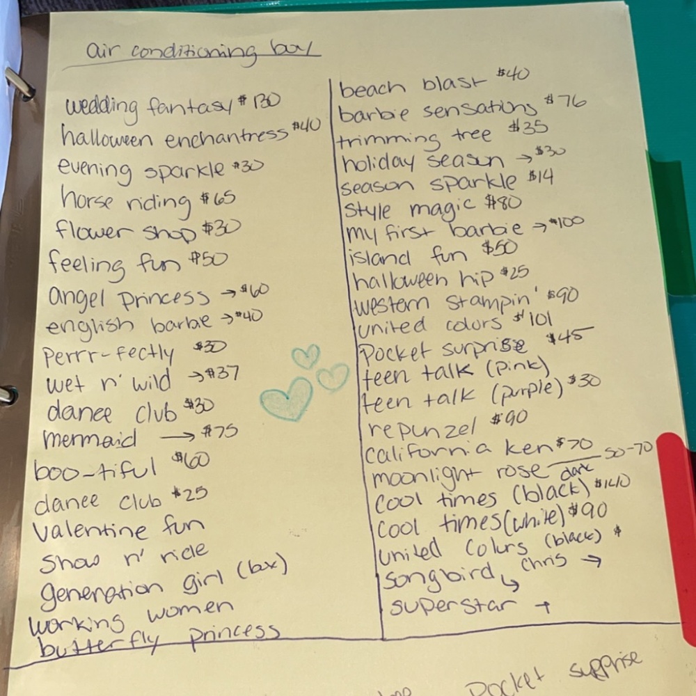 $50 barbie doll mystery box